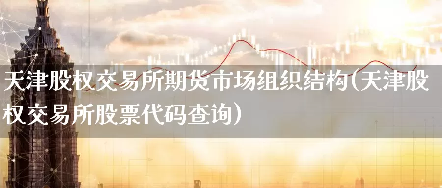 天津股权交易所期货市场组织结构(天津股权交易所股票代码查询)