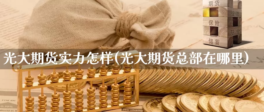 光大期货实力怎样(光大期货总部在哪里)