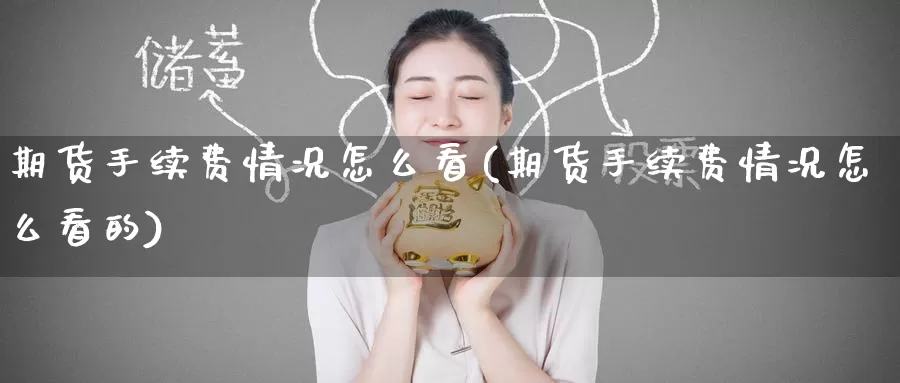 期货手续费情况怎么看(期货手续费情况怎么看的)
