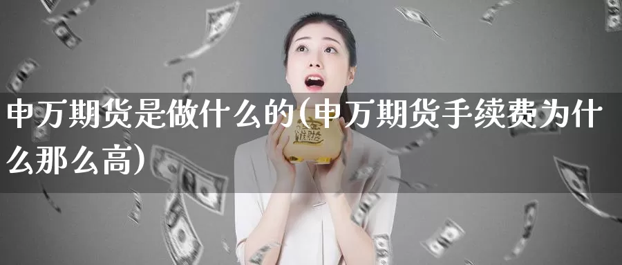 申万期货是做什么的(申万期货手续费为什么那么高)