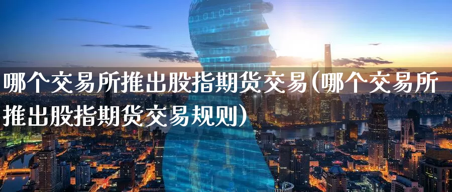 哪个交易所推出股指期货交易(哪个交易所推出股指期货交易规则)