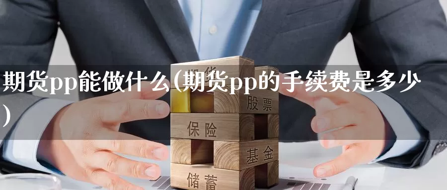 期货pp能做什么(期货pp的手续费是多少)