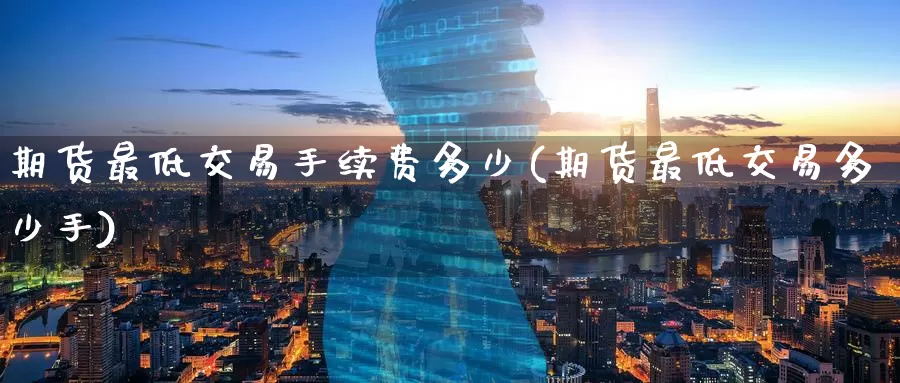 期货最低交易手续费多少(期货最低交易多少手)