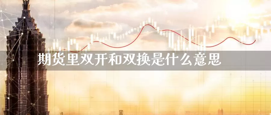 期货里**和双换是什么意思