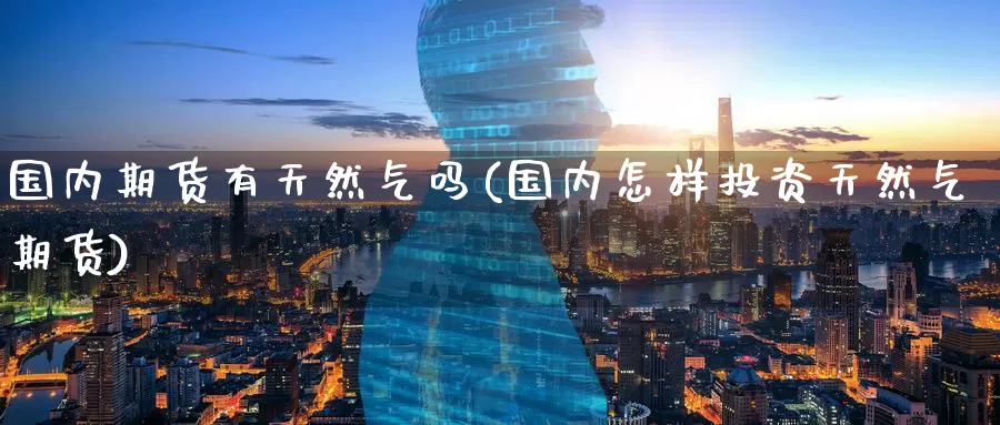国内期货有天然气吗(国内怎样投资天然气期货)