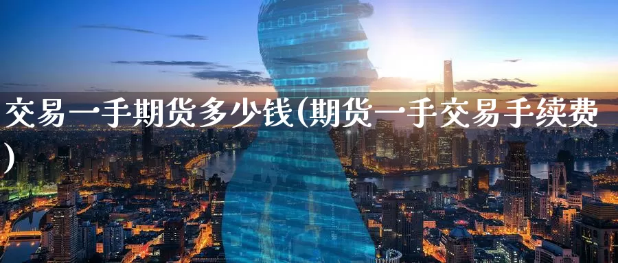 交易一手期货多少钱(期货一手交易手续费)