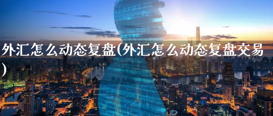 外汇怎么动态复盘(外汇怎么动态复盘交易)
