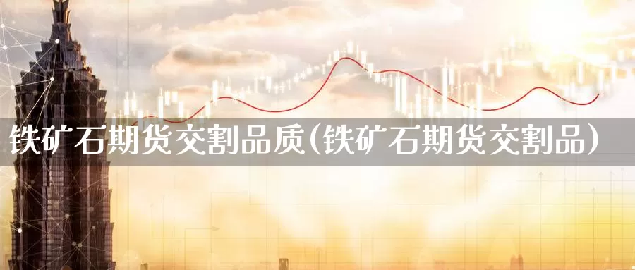 铁矿石期货交割品质(铁矿石期货交割品)