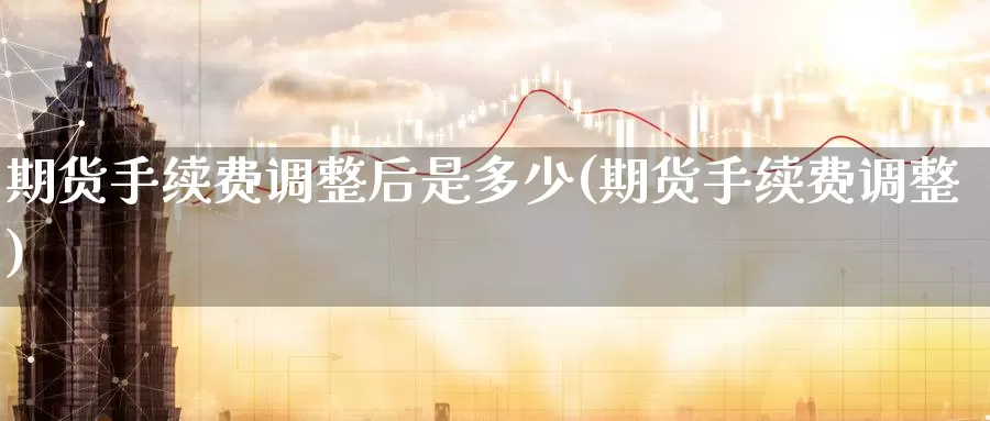 期货手续费调整后是多少(期货手续费调整)