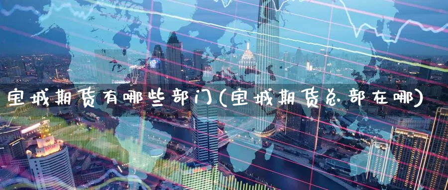 宝城期货有哪些部门(宝城期货总部在哪)