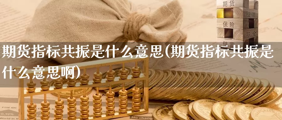 期货指标共振是什么意思(期货指标共振是什么意思啊)