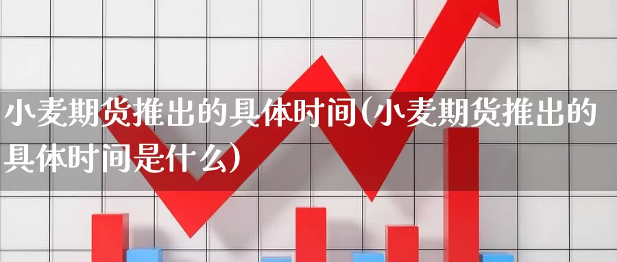 小麦期货推出的具体时间(小麦期货推出的具体时间是什么)