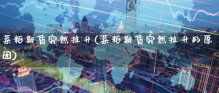 菜粕期货突然拉升(菜粕期货突然拉升的原因)