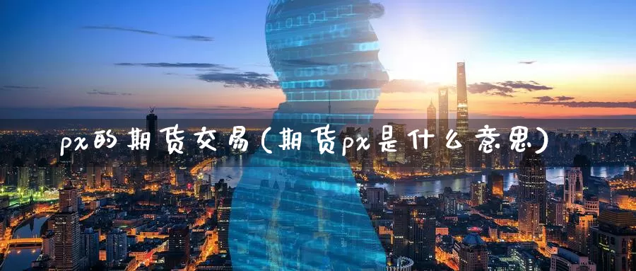 px的期货交易(期货px是什么意思)