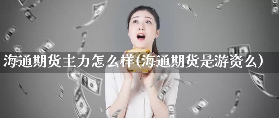 海通期货主力怎么样(海通期货是游资么)