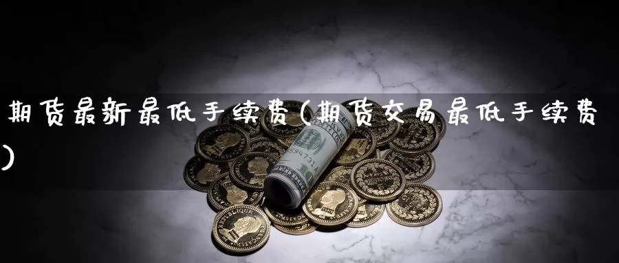 期货最新最低手续费(期货交易最低手续费)