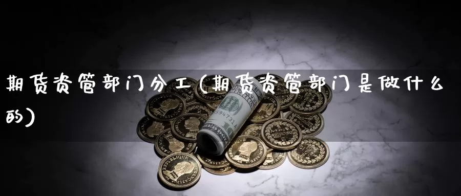 期货资管部门分工(期货资管部门是做什么的)