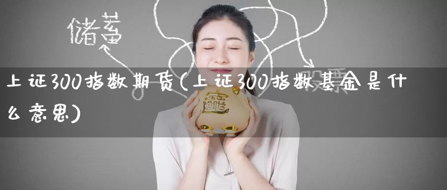 上证300指数期货(上证300指数基金是什么意思)