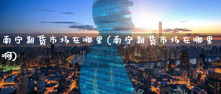 南宁期货市场在哪里(南宁期货市场在哪里啊)