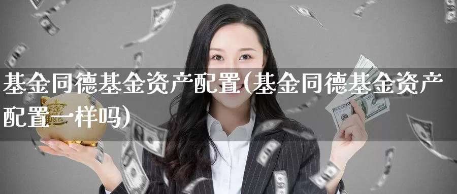基金同德基金资产配置(基金同德基金资产配置一样吗)