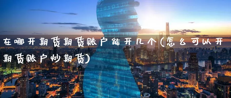 在哪开期货期货账户能开几个(怎么可以开期货账户炒期货)