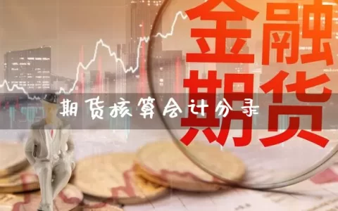 期货核算分录