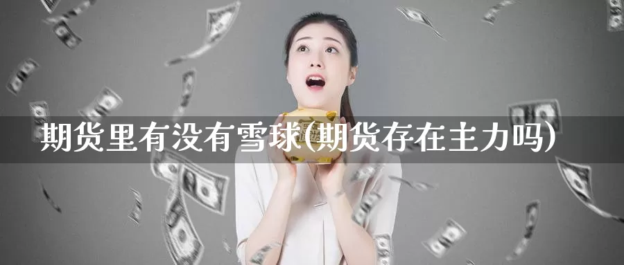 期货里有没有雪球(期货存在主力吗)