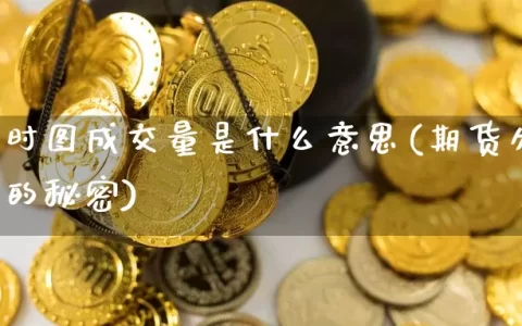 期货分时图成交量是什么意思(期货分时图成交量的秘密)