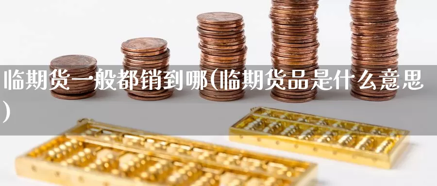 临期货一般都销到哪(临期货品是什么意思)