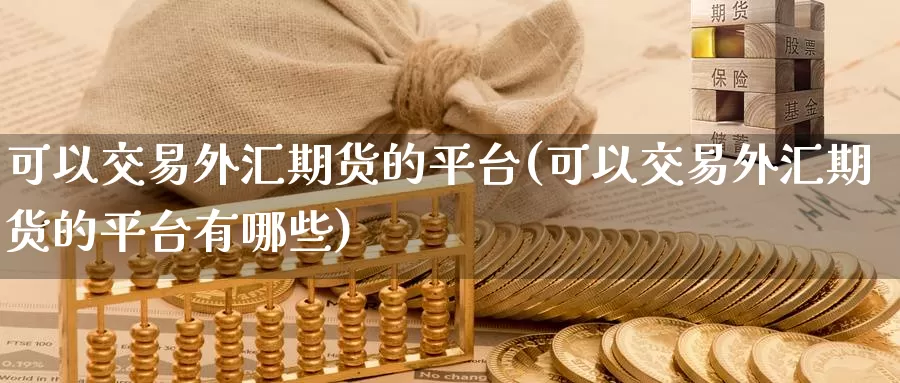 可以交易外汇期货的平台(可以交易外汇期货的平台有哪些)