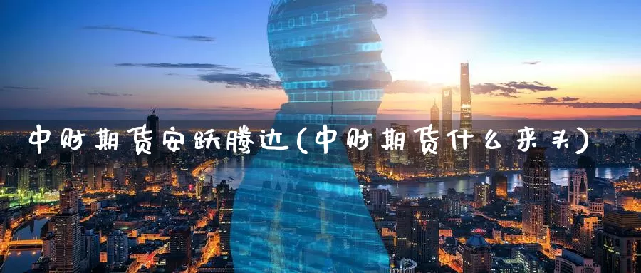 中财期货安跃腾达(中财期货什么来头)
