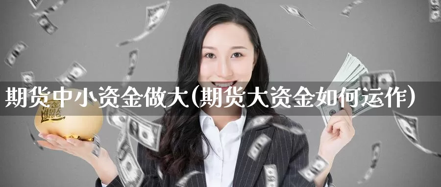 期货中小资金做大(期货大资金如何运作)
