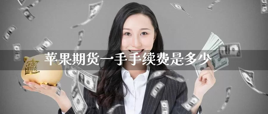 苹果期货一手手续费是多少