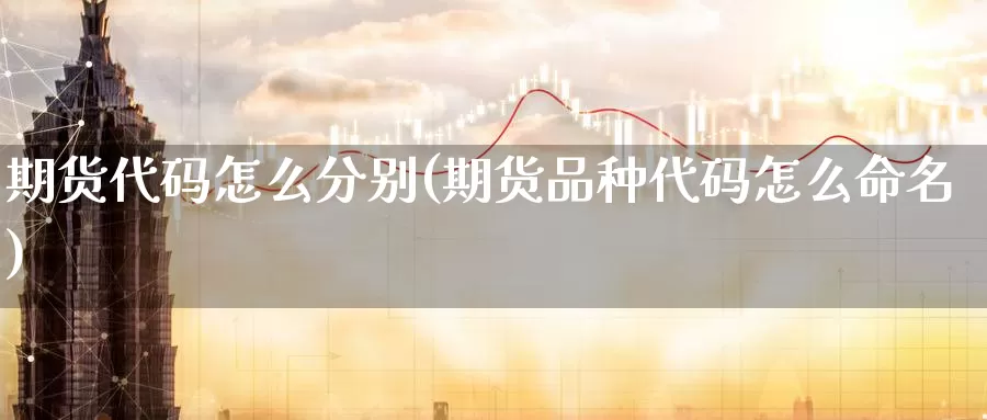 期货代码怎么分别(期货品种代码怎么命名)