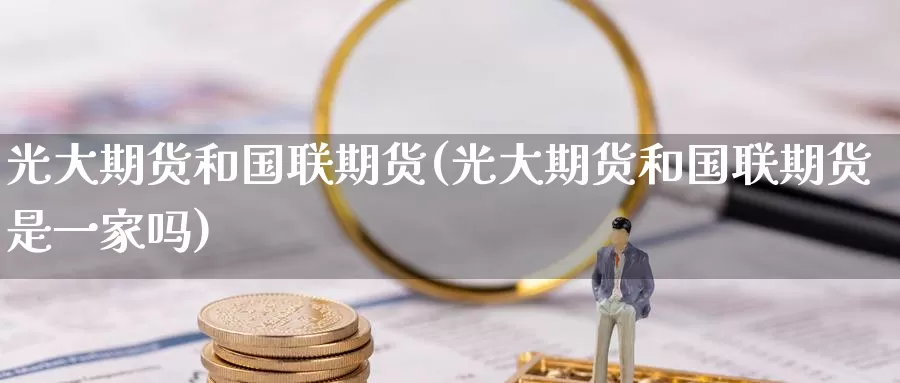 光大期货和国联期货(光大期货和国联期货是一家吗)