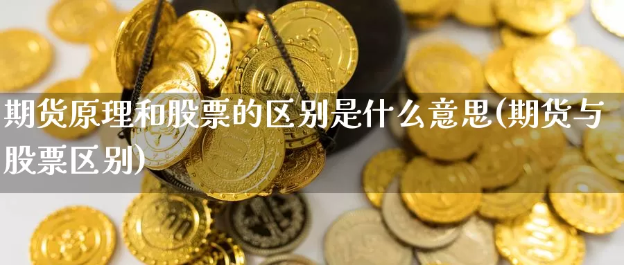 期货原理和股票的区别是什么意思(期货与股票区别)