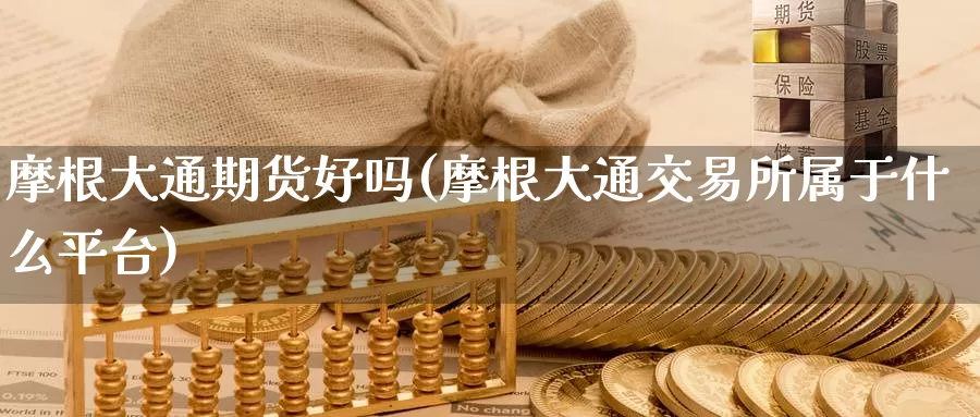 摩根大通期货好吗(摩根大通交易所属于什么平台)