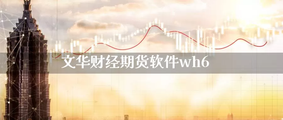 财经期货软件wh6