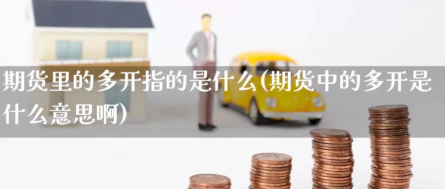 期货里的多开指的是什么(期货中的多开是什么意思啊)