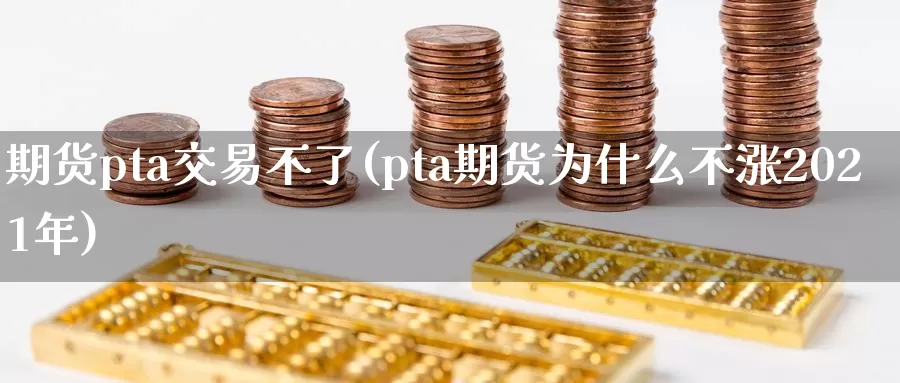 期货pta交易不了(pta期货为什么不涨2021年)