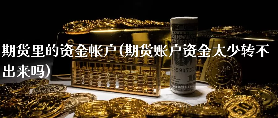 期货里的资金帐户(期货账户资金太少转不出来吗)