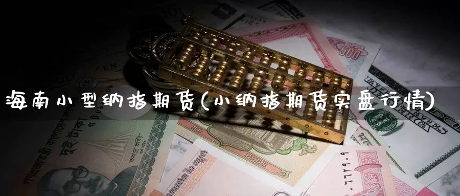 海南小型纳指期货(小纳指期货实盘行情)