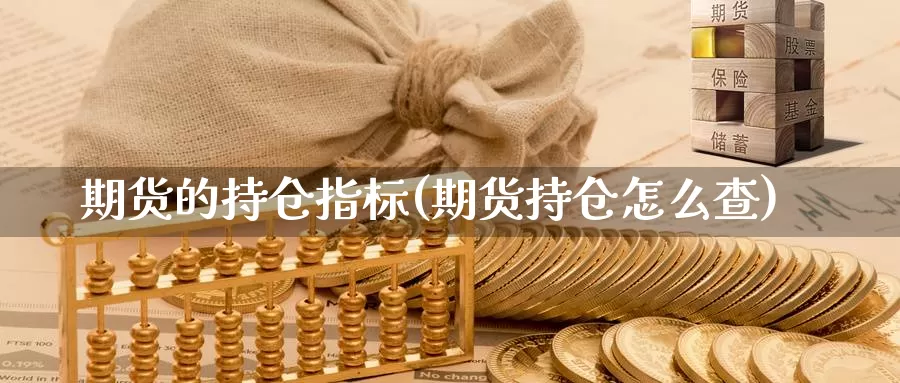 期货的持仓指标(期货持仓怎么查)