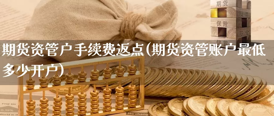 期货资管户手续费返点(期货资管账户最低多少开户)
