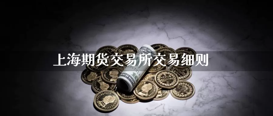上海期货交易所交易细则