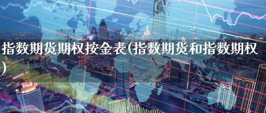 指数期货期权按金表(指数期货和指数期权)