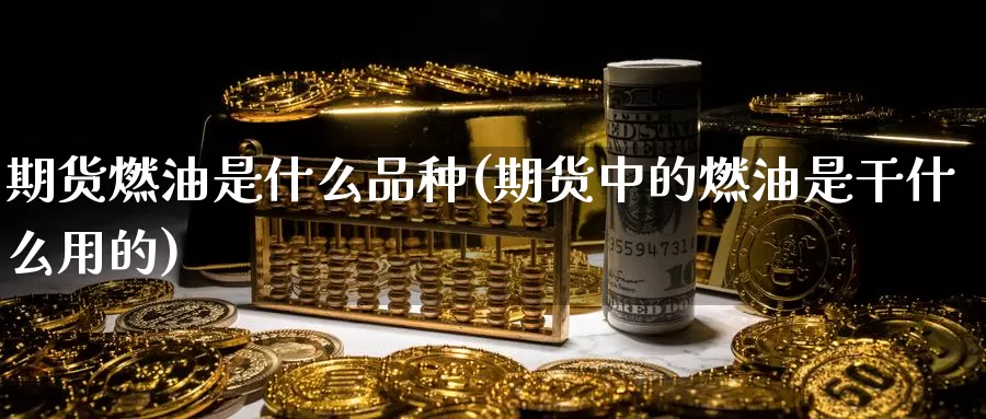 期货燃油是什么品种(期货中的燃油是干什么用的)