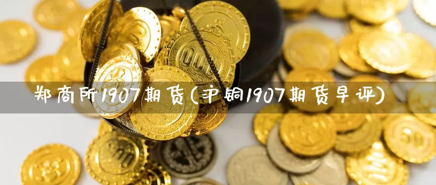 郑商所1907期货(沪铜1907期货早评)