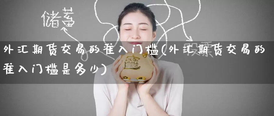 外汇期货交易的准入门槛(外汇期货交易的准入门槛是多少)