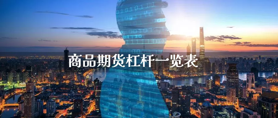 商品期货杠杆一览表